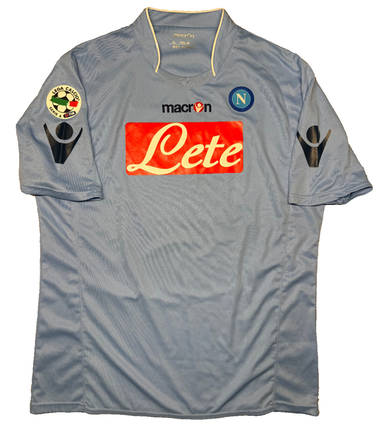 maglia calcio vintage Napoli HAMSIK 2009 2010 shirt Jersey Macron XL Lete