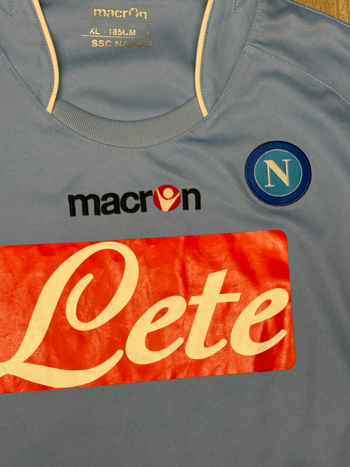 maglia calcio vintage Napoli HAMSIK 2009 2010 shirt Jersey Macron XL Lete