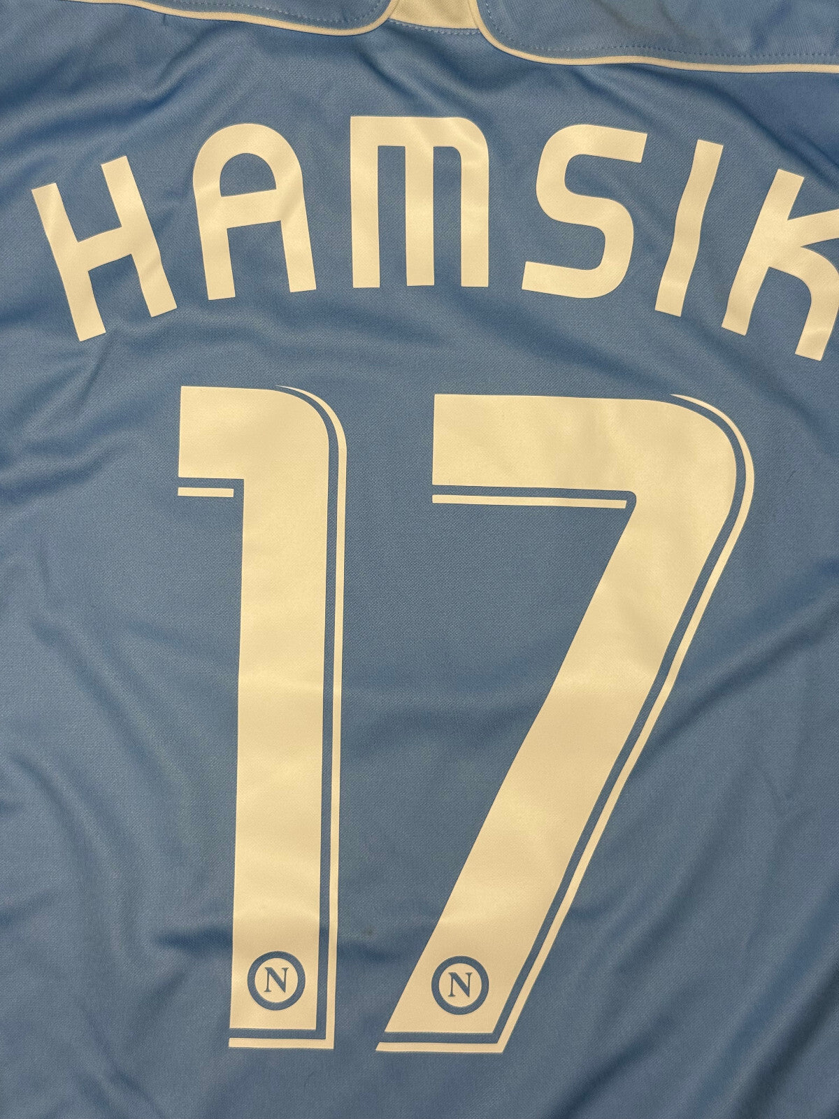 maglia calcio Napoli Hamsik 2008 2009 Home Jersey Diadora L Lete Nuova LETE