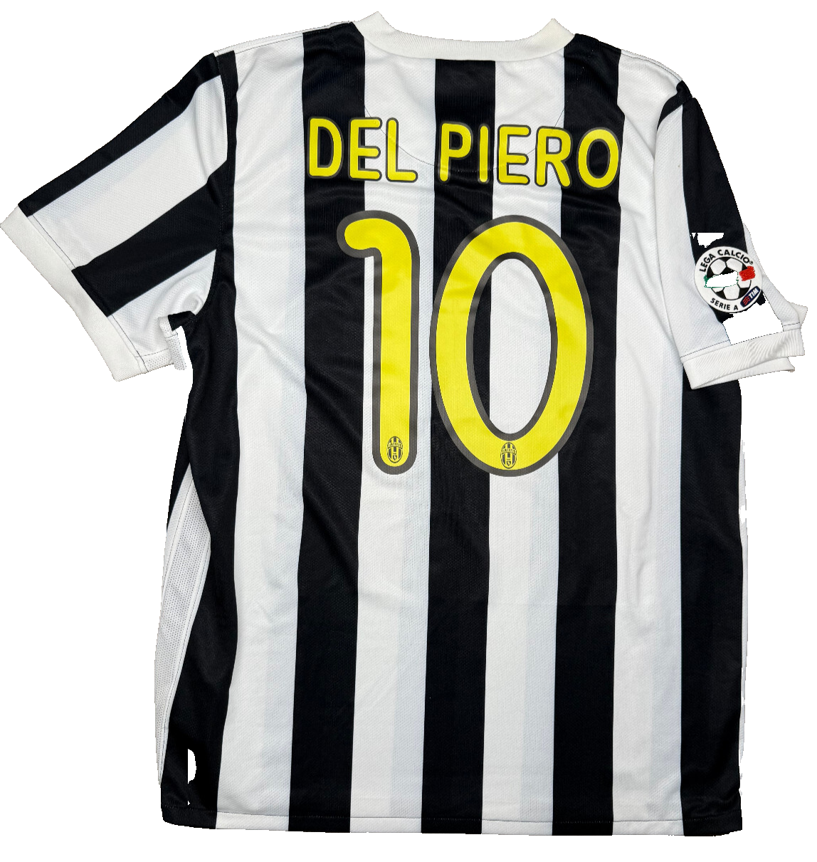 maglia calcio vintage Juventus Del Piero nike 2009 2010 L New Holland shirt