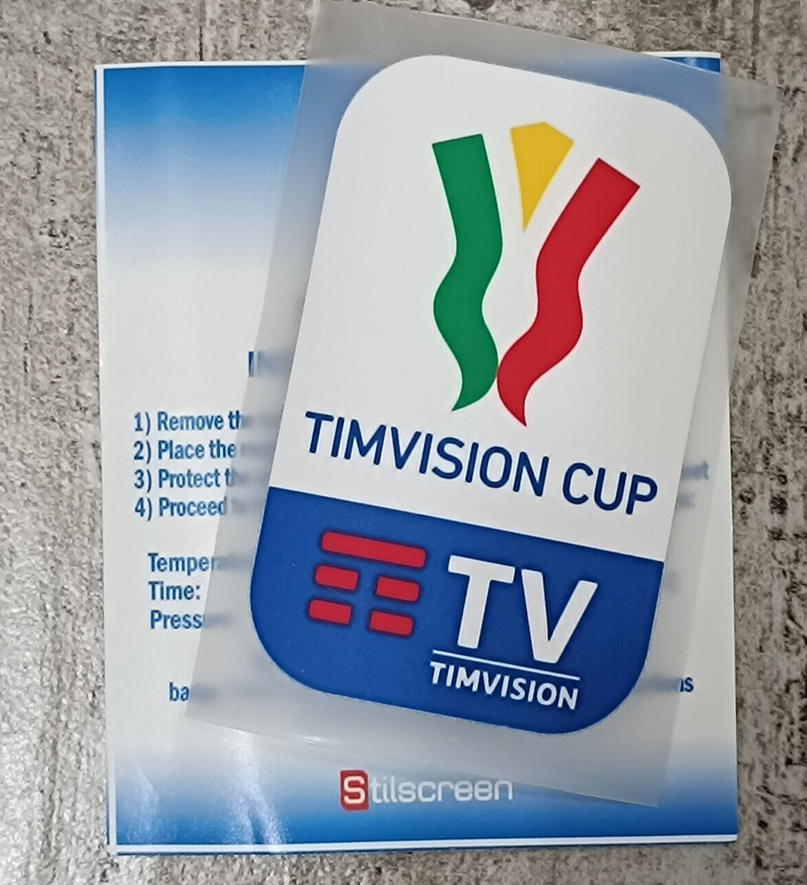 Toppa Patch Tim Cup Coppa Italia Ufficiale Originale Juve TIMVISION 2021 2022