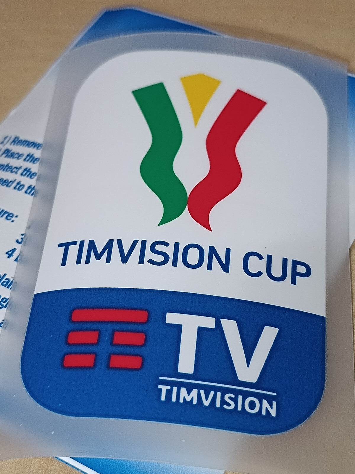 Toppa Patch Tim Cup Coppa Italia Ufficiale Originale Juve TIMVISION 2021 2022