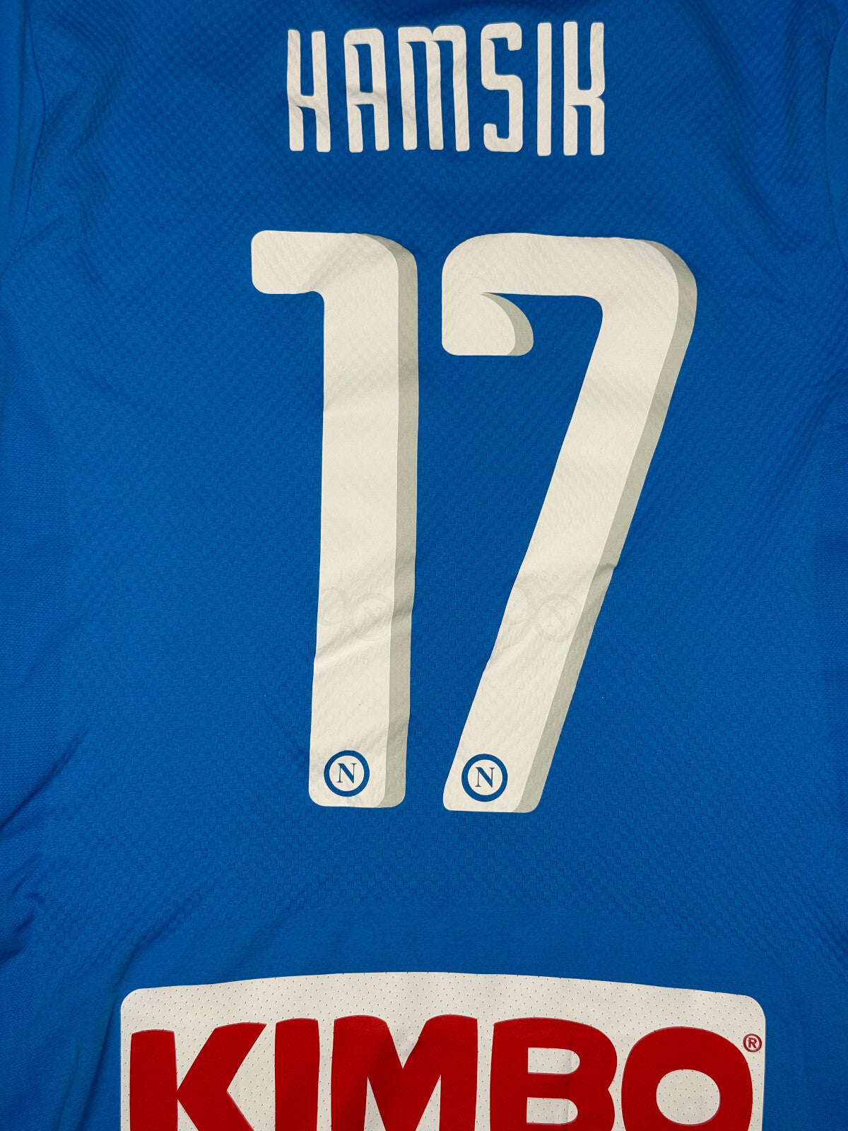 maglia calcio vintage Napoli Kappa Hamsik Serie A Kombat M/L Kimbo LETE