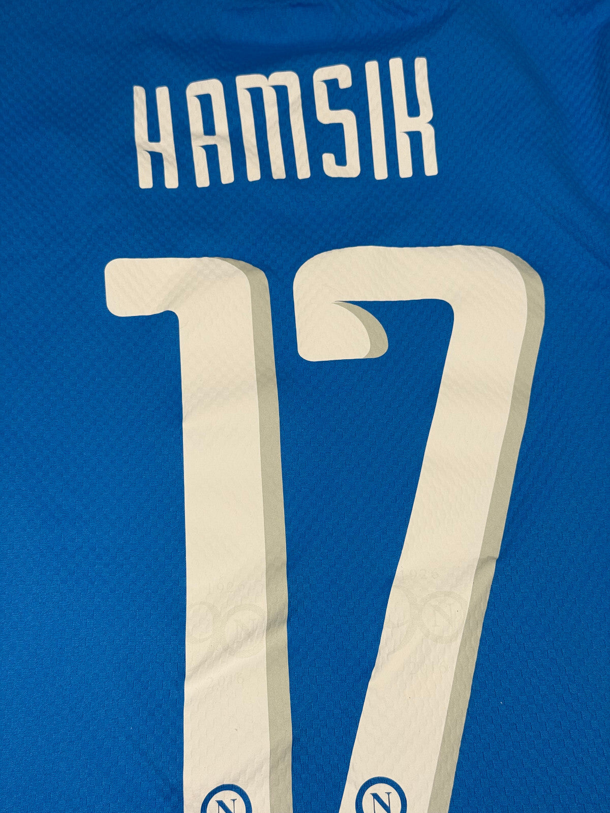 maglia calcio vintage Napoli Kappa Hamsik Serie A Kombat M/L Kimbo LETE