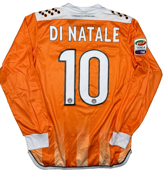 Maglia calcio vintage UDINESE HS Di Natale 2013 2014 DACIA Upim Shirt Jersey