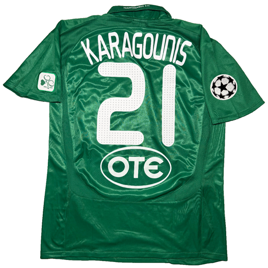 maglia calcio PANATHINAIKOS Karagounis Adidas 100 years Adidas 2009 2010