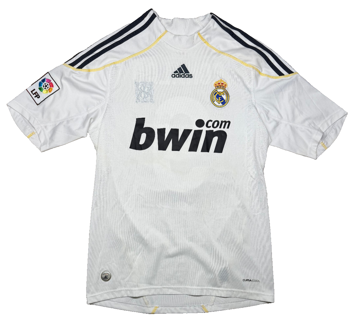 maglia calcio vintage camiseta Real Madrid RONALDO Adidas Bwin 2009 2010