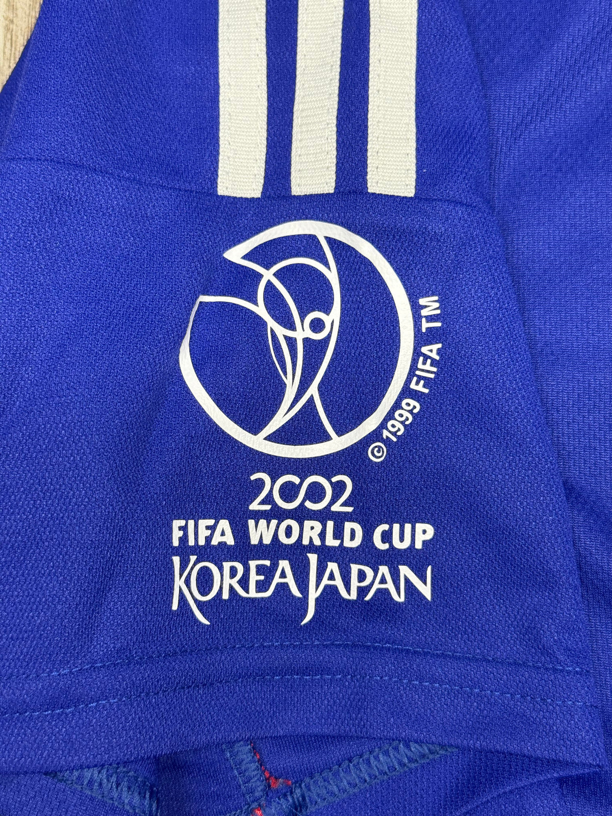maglia calcio vintage Adidas Japan 2002 World Cup vs RUSSIA NAKATA home