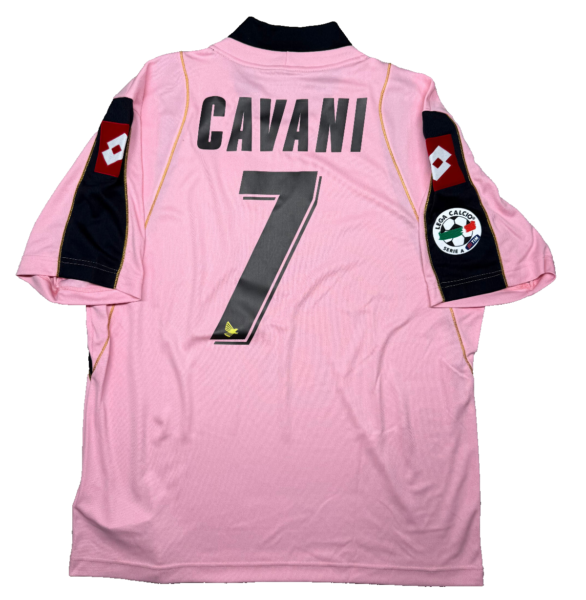 maglia calcio vintage Palermo CAVANI 2009 2010 Lotto Betshop XL home