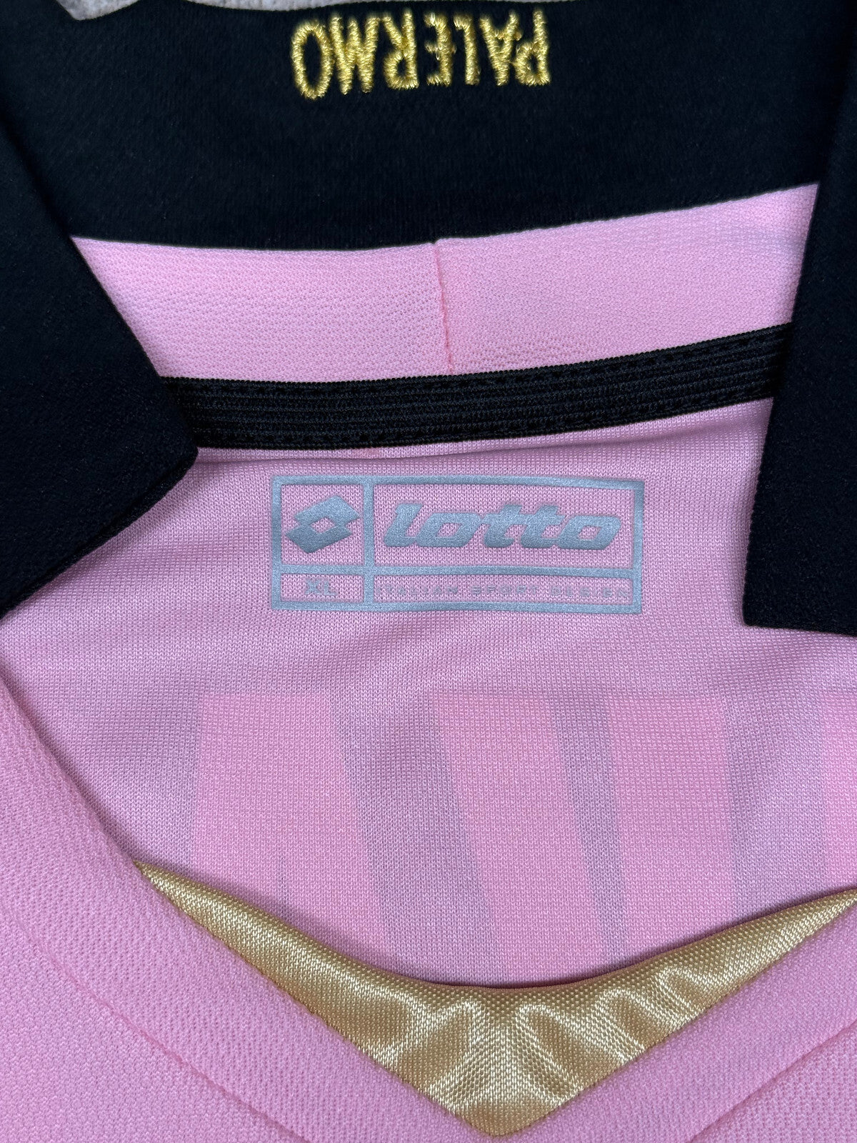 maglia calcio vintage Palermo CAVANI 2009 2010 Lotto Betshop XL home
