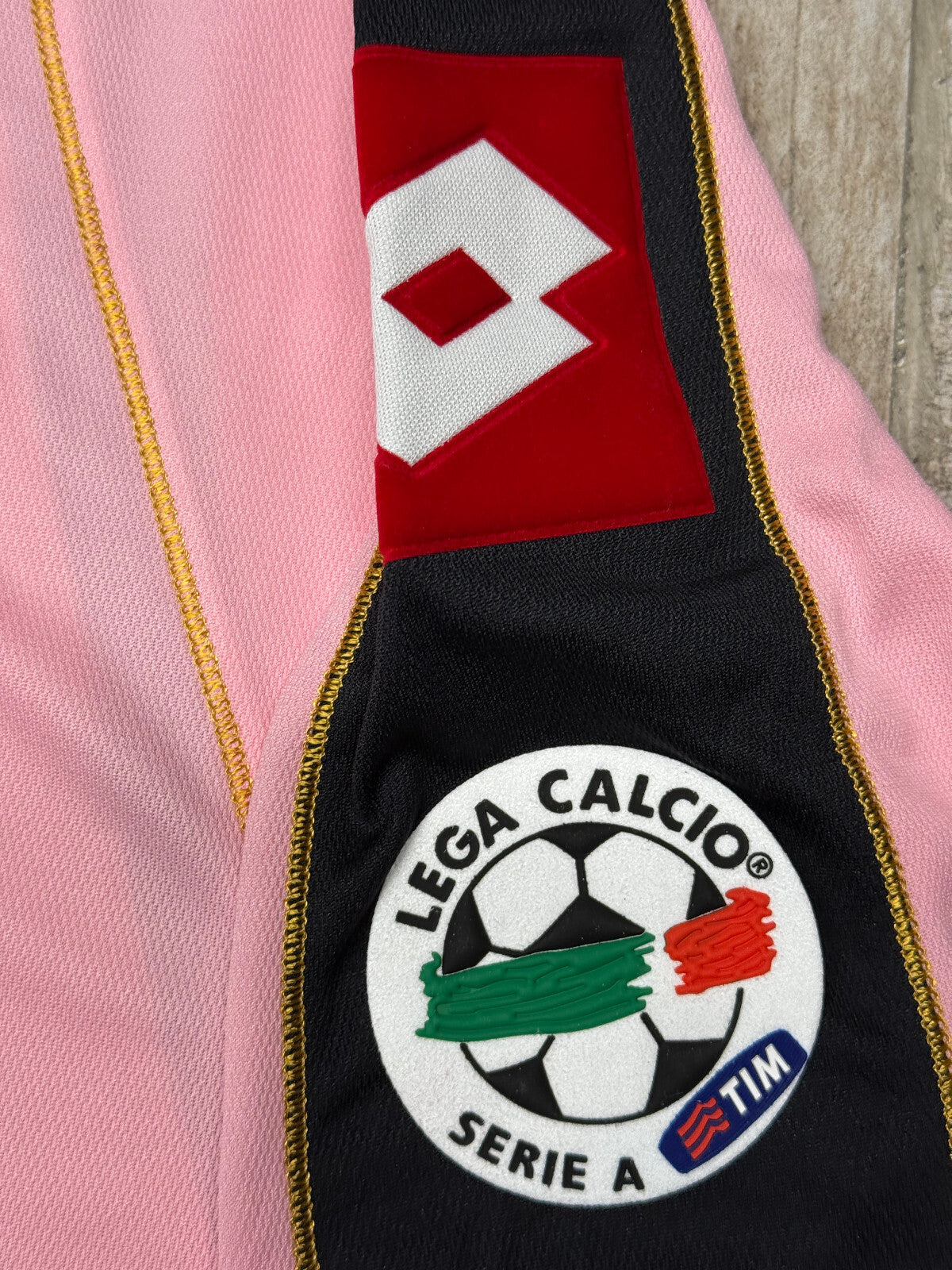 maglia calcio vintage Palermo CAVANI 2009 2010 Lotto Betshop XL home