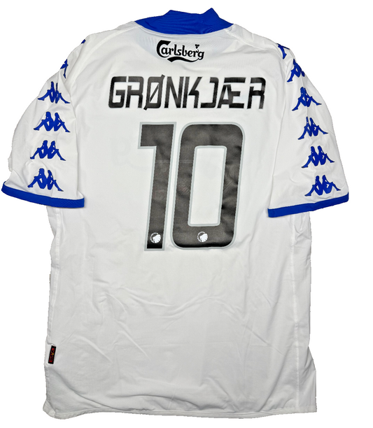 maglia calcio vintage Copenaghe kobenhavn Kappa Carlsberg 2009 2010 Gronkjaer
