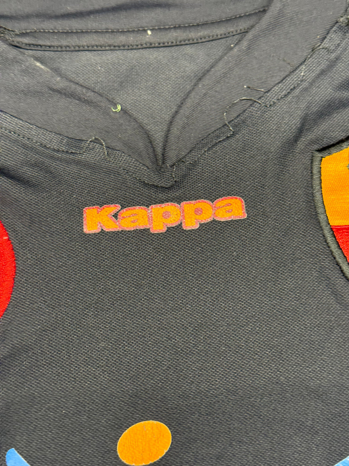 Maglia calcio Roma De Rossi Kappa 2007 2008 Wind Serie A L Kombat Third