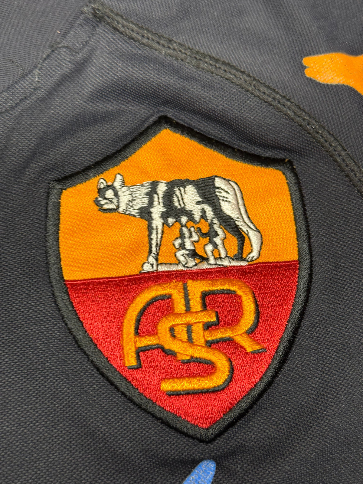 Maglia calcio Roma De Rossi Kappa 2007 2008 Wind Serie A L Kombat Third