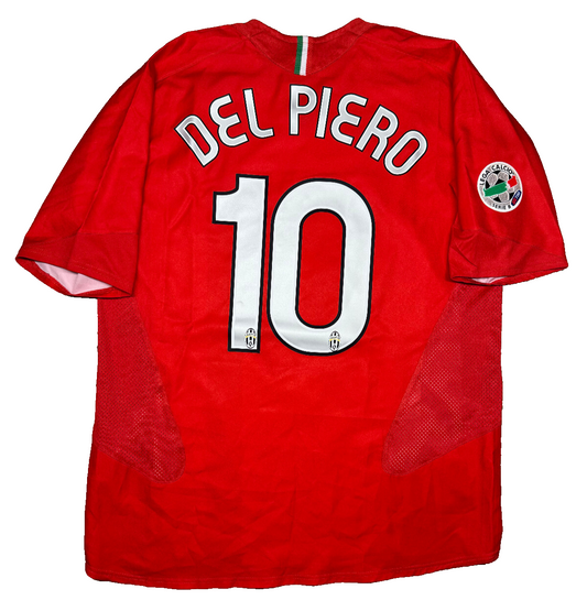 maglia calcio vintage DEL PIERO Juventus jersey NIKE SERIE B 2006 2007 L