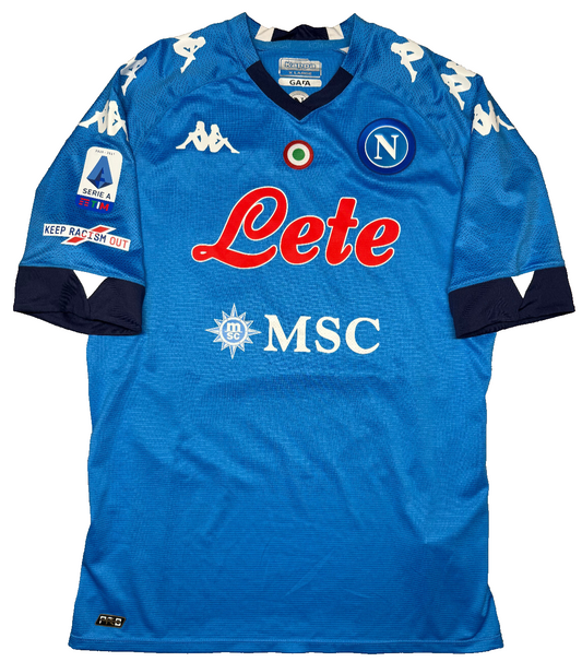 maglia calcio Napoli 2020 2021 Di Lorenzo Lete MSC KIMBO Kappa KOMBAT player