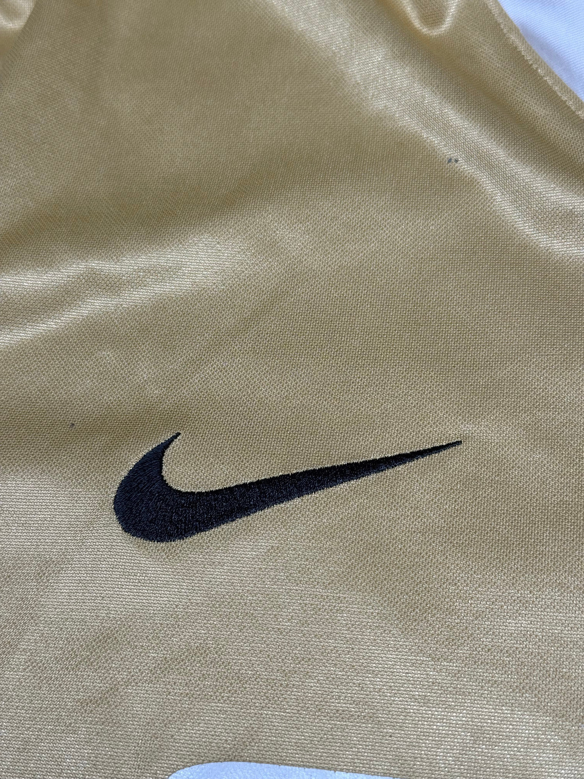 maglia calcio vintage Juventus Del Piero Champions League 2008 away oro XL