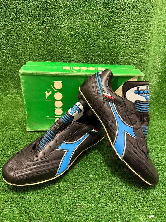 vintage diadora boots NAPOLI PRO kangaroo GALLI world cup 1982 MEXICO