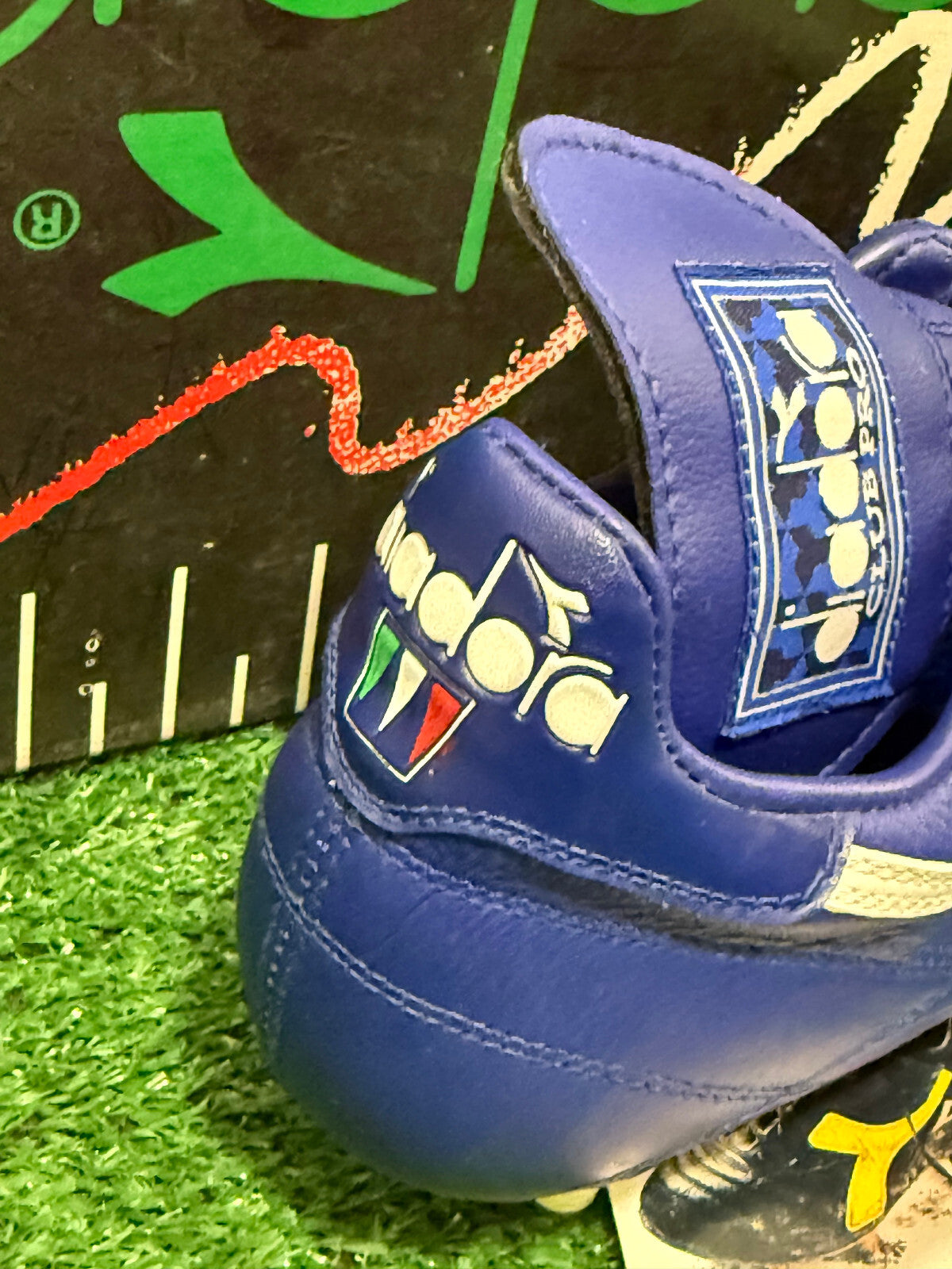 vintage diadora vintage BRASIL football shoes GEORGE WEAH Milan 1995 PRO 42,5