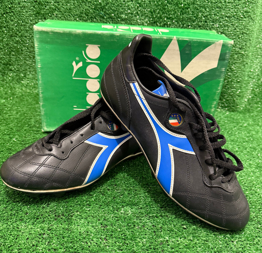 scarpe calcio vintage football boots DIADORA MONDIALE 1986 FIGC