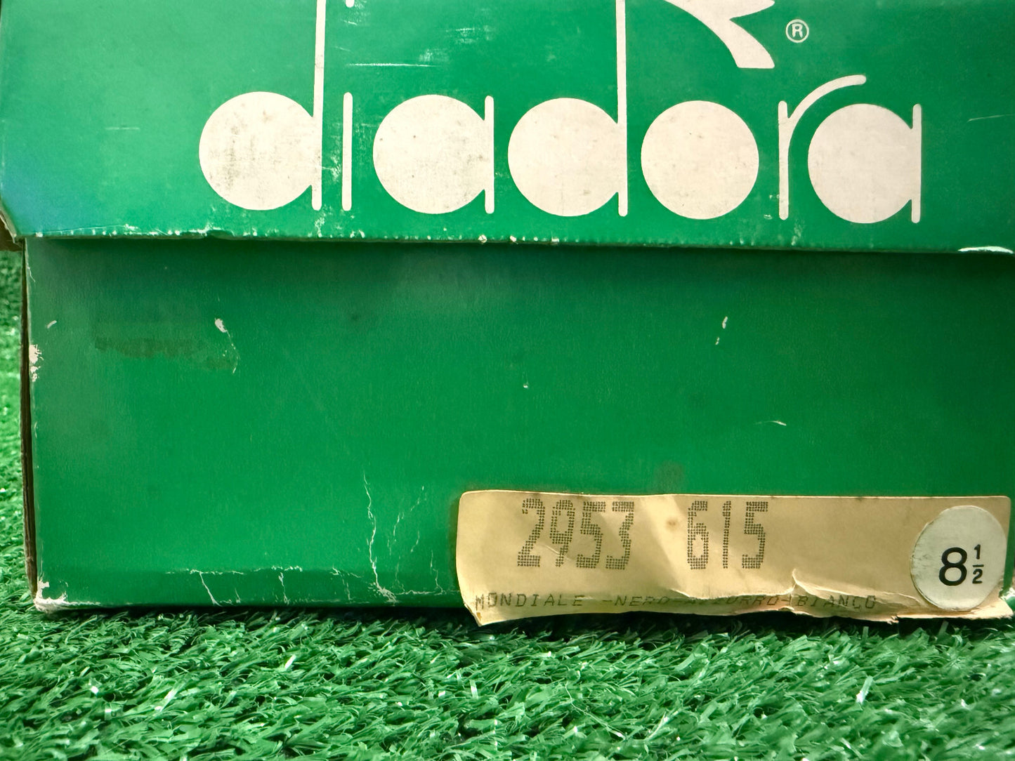 scarpe calcio vintage football boots DIADORA MONDIALE 1986 FIGC