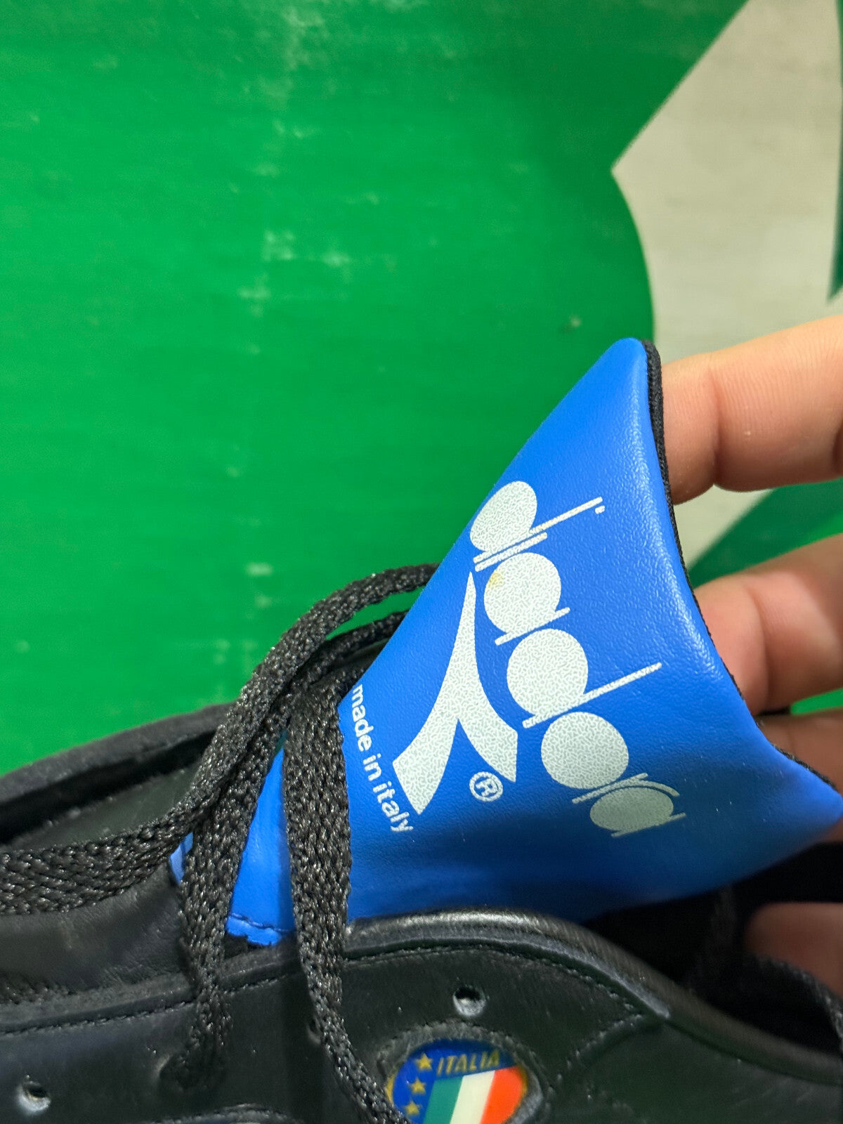 scarpe calcio vintage football boots DIADORA MONDIALE 1986 FIGC