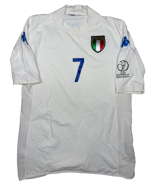 maglia calcio vintage Italia 2002 DEL PIERO World Cup Mondiali Japan Kappa Issue