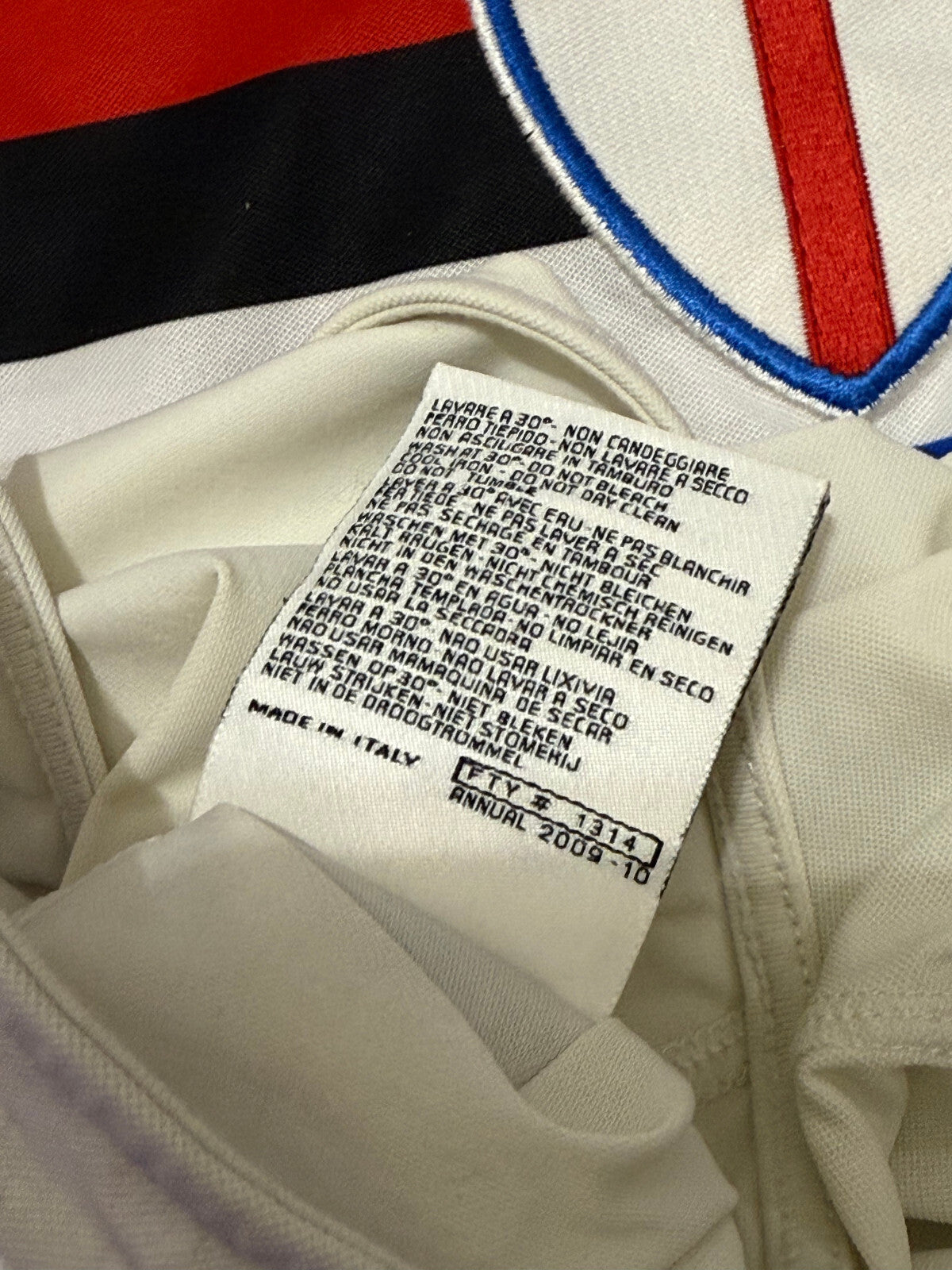 maglia calcio vintage Sampdoria CASSANO player issue 2009 2010 L Kappa ERG