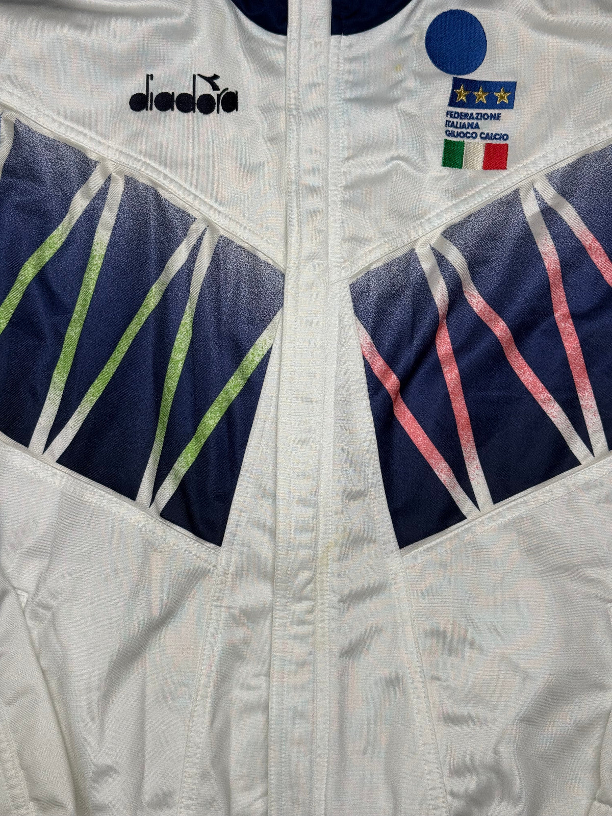 tuta giacca Italia 1994 World Cup felpa Diadora Baggio IP tracksuit track top L