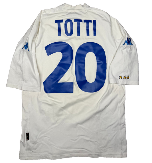 maglia italia Kappa EURO 2000 TOTTI 20 Player version home XL jersey