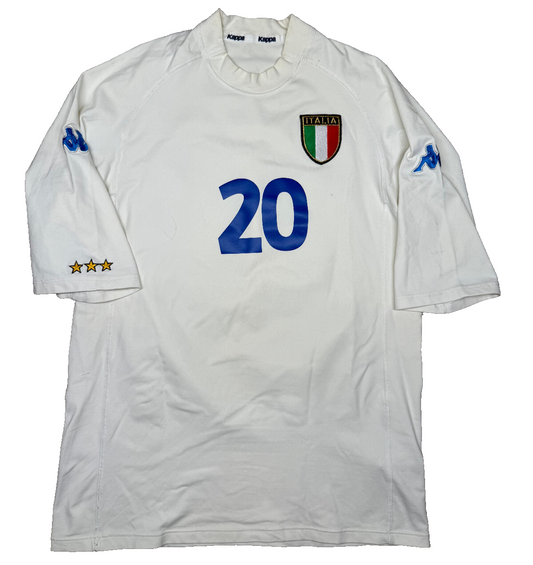 maglia italia Kappa EURO 2000 TOTTI 20 Player version home XL jersey