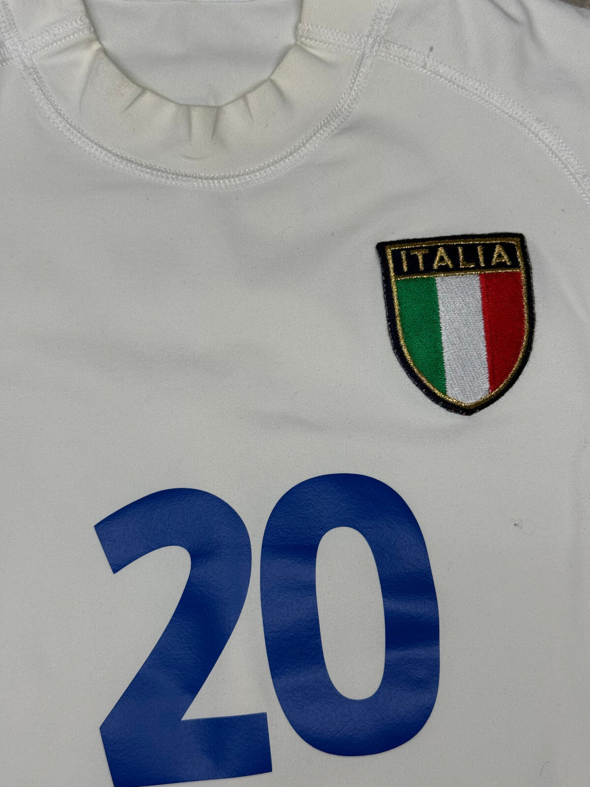 maglia italia Kappa EURO 2000 TOTTI 20 Player version home XL jersey