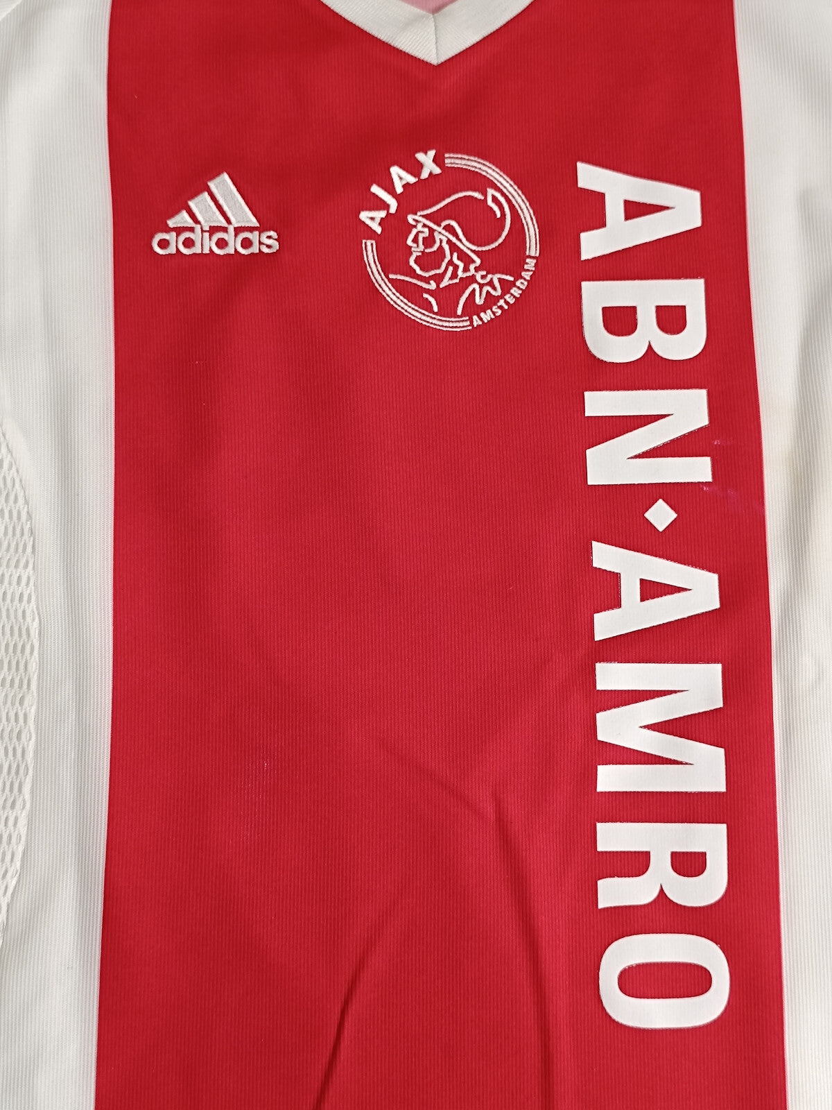 maglia calcio vintage ajax Ibrahimovic 2001 2002 amro vintage adidas jersey XL