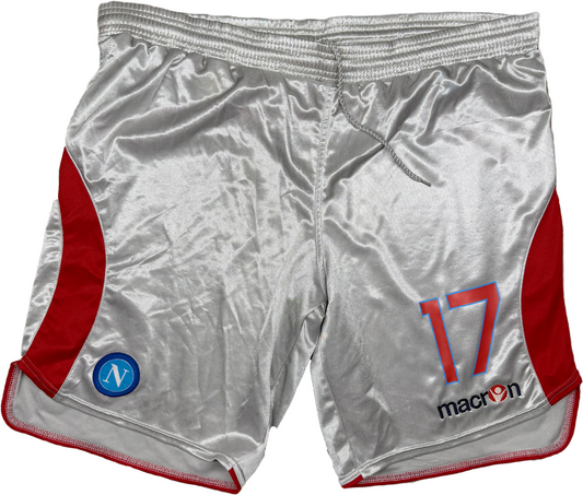 shorts Napoli pantaloncini Hamsik 2009 2010 Home Jersey Macron M Lete