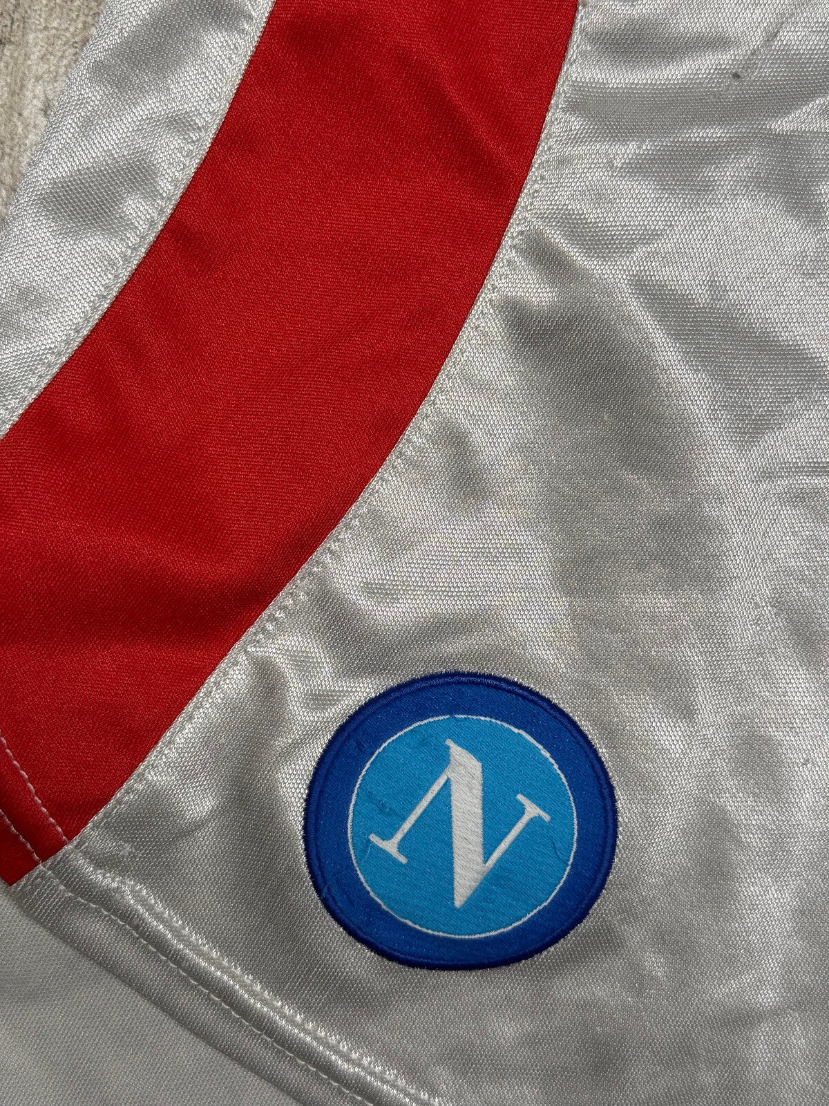 shorts Napoli pantaloncini Hamsik 2009 2010 Home Jersey Macron M Lete