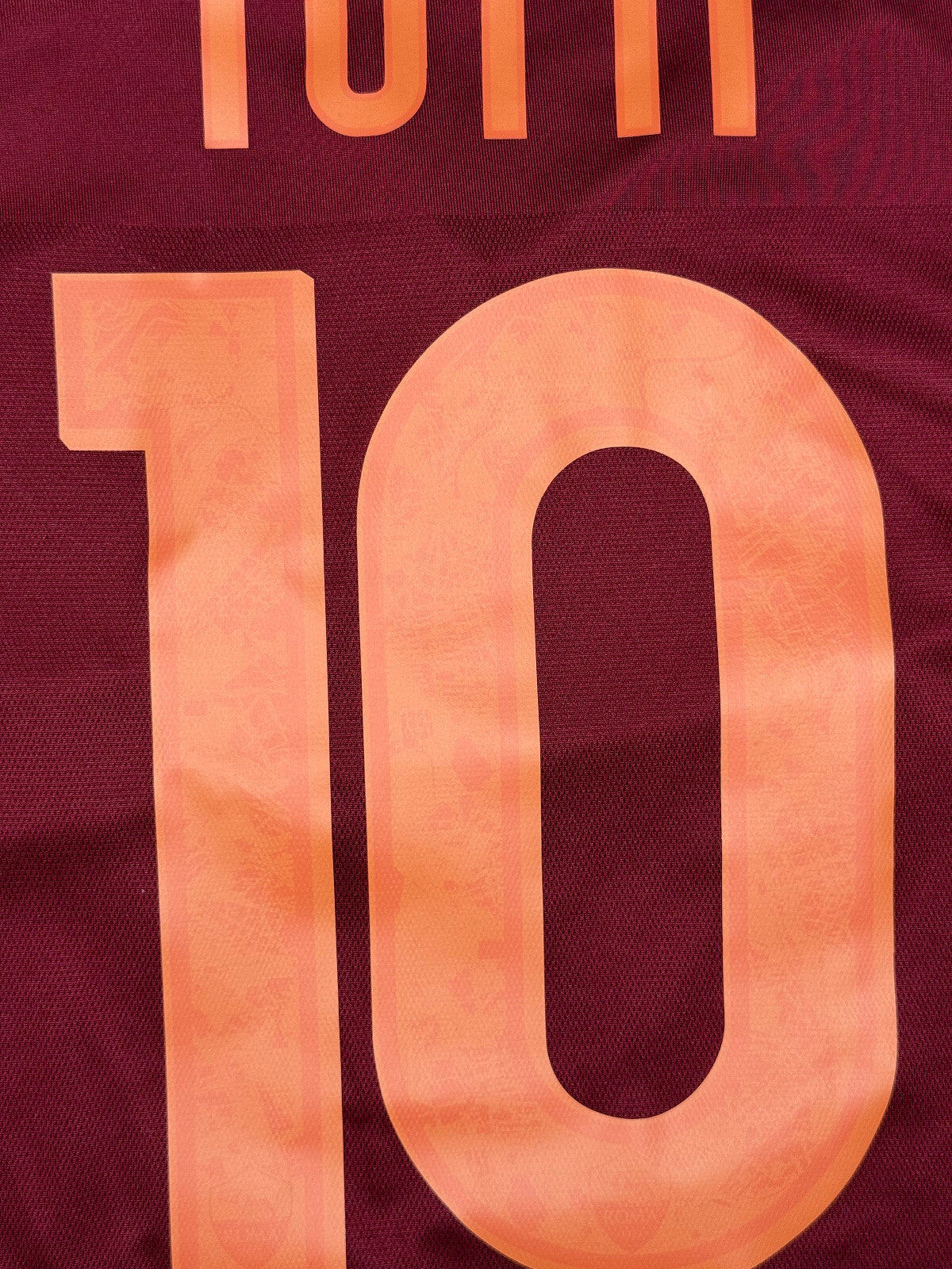 maglia calcio vintage AS Roma TOTTI Nike 2015 2016 Uefa UCL PRO VERSION VAPOR L