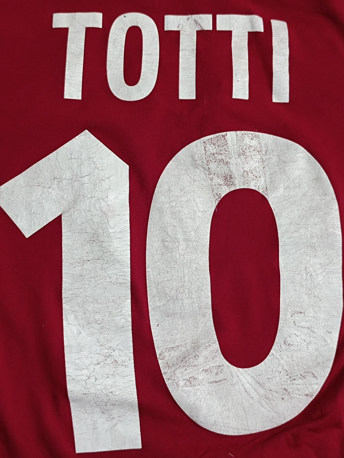 maglia calcio vintage AS Roma TOTTI 2001 2002 Kappa Ina ASSITALIA scudetto XL