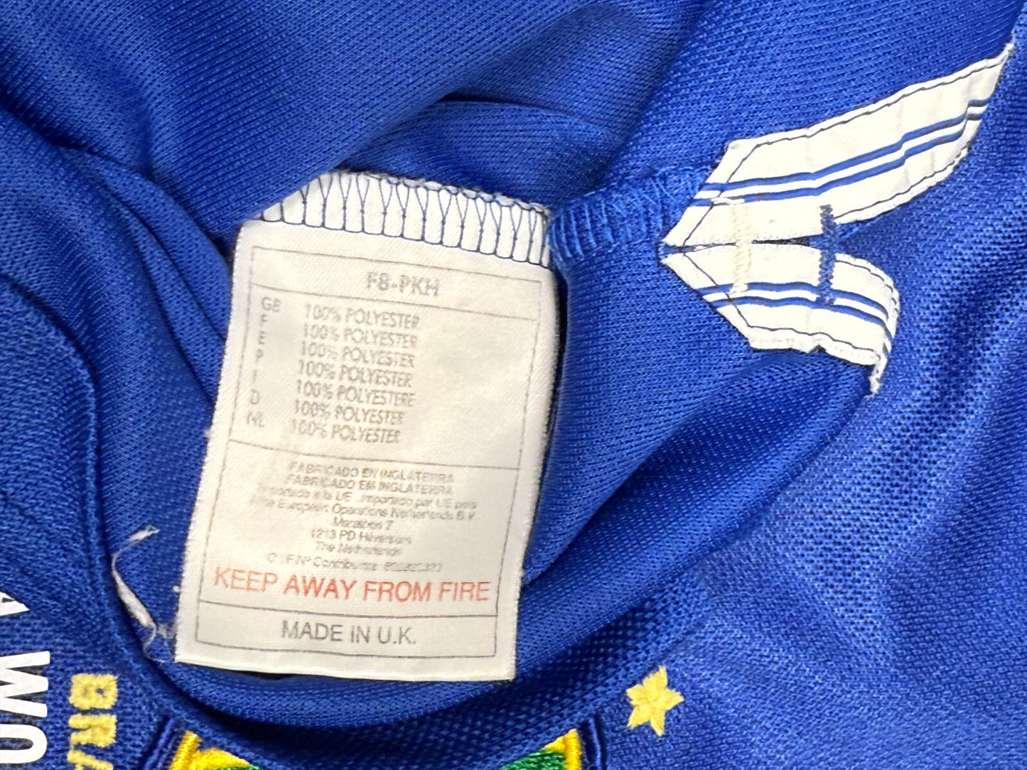 maglia calcio vintage Brasile Ronaldo Brazil Nike 1998 World Cup Mondiali France