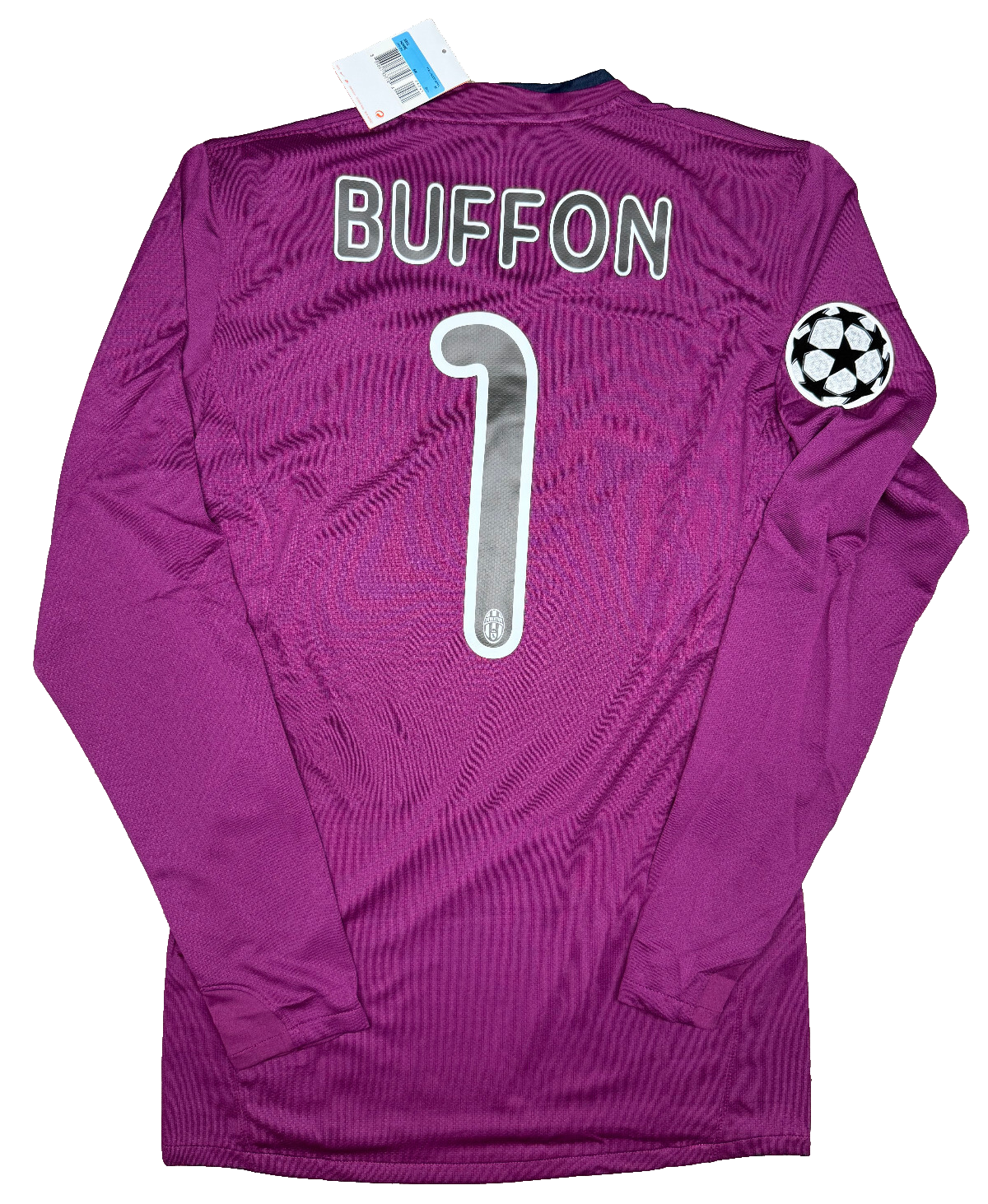 maglia calcio vintage Match Issue worn BUFFON Juventus NIKE UEFA UCL 2008 2009