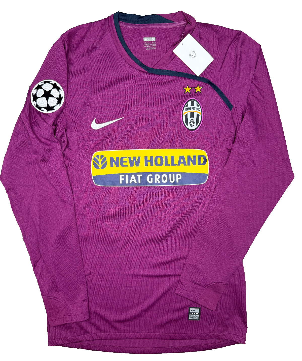 maglia calcio vintage Match Issue worn BUFFON Juventus NIKE UEFA UCL 2008 2009