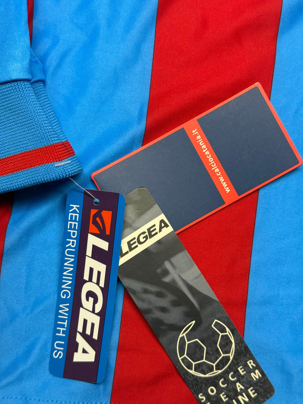 maglia calcio vintage CATANIA MASCARA Legea 2007 2008 Serie A Home XL *NUOVA*