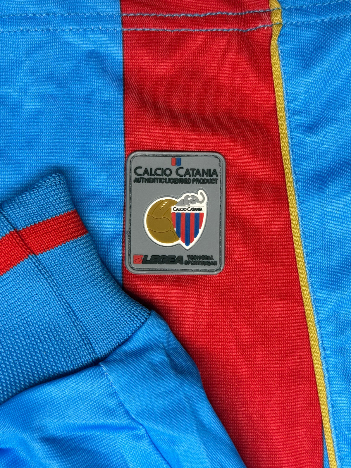 maglia calcio vintage CATANIA MASCARA Legea 2007 2008 Serie A Home XL *NUOVA*