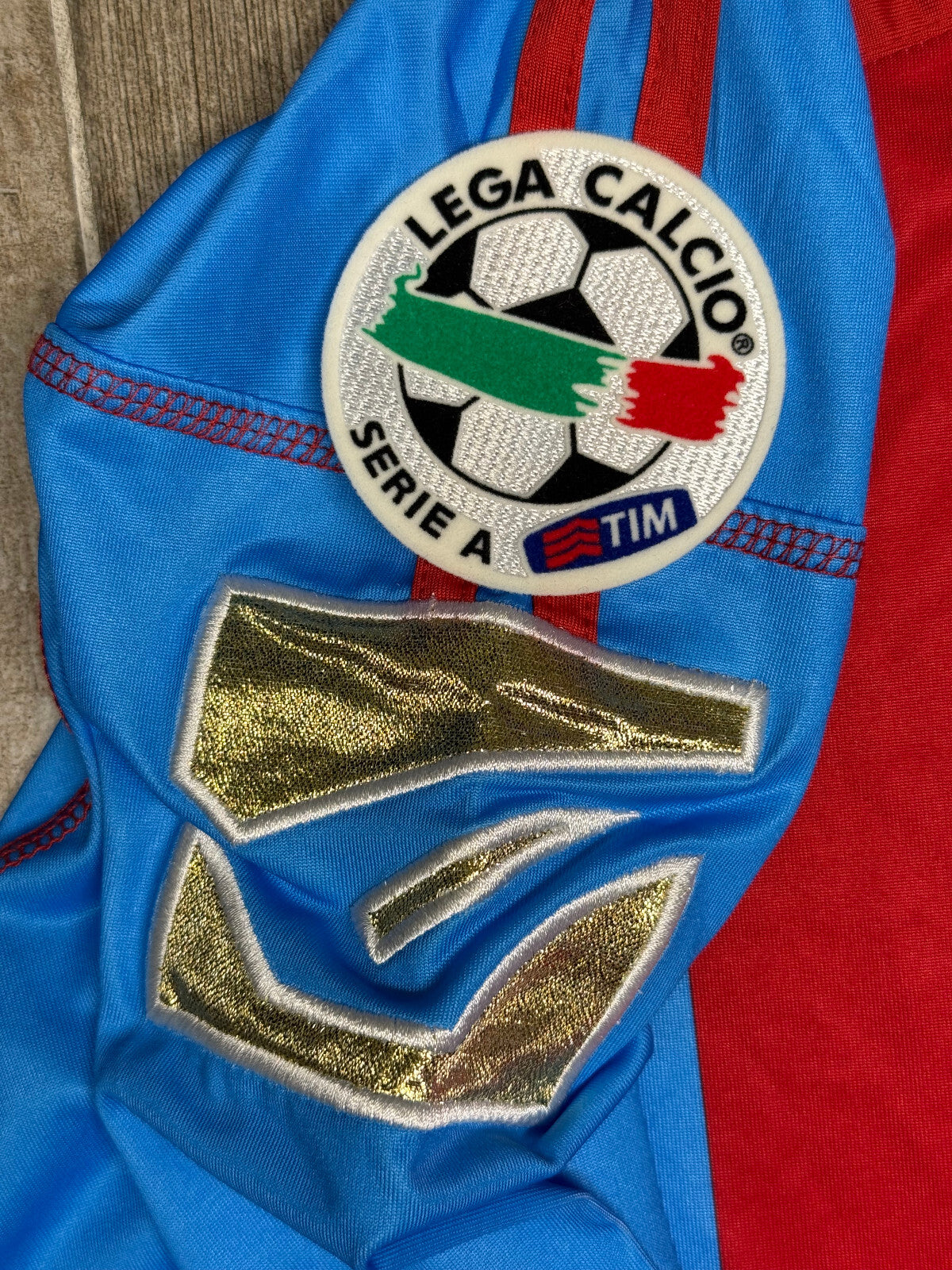 maglia calcio vintage CATANIA MASCARA Legea 2007 2008 Serie A Home XL *NUOVA*