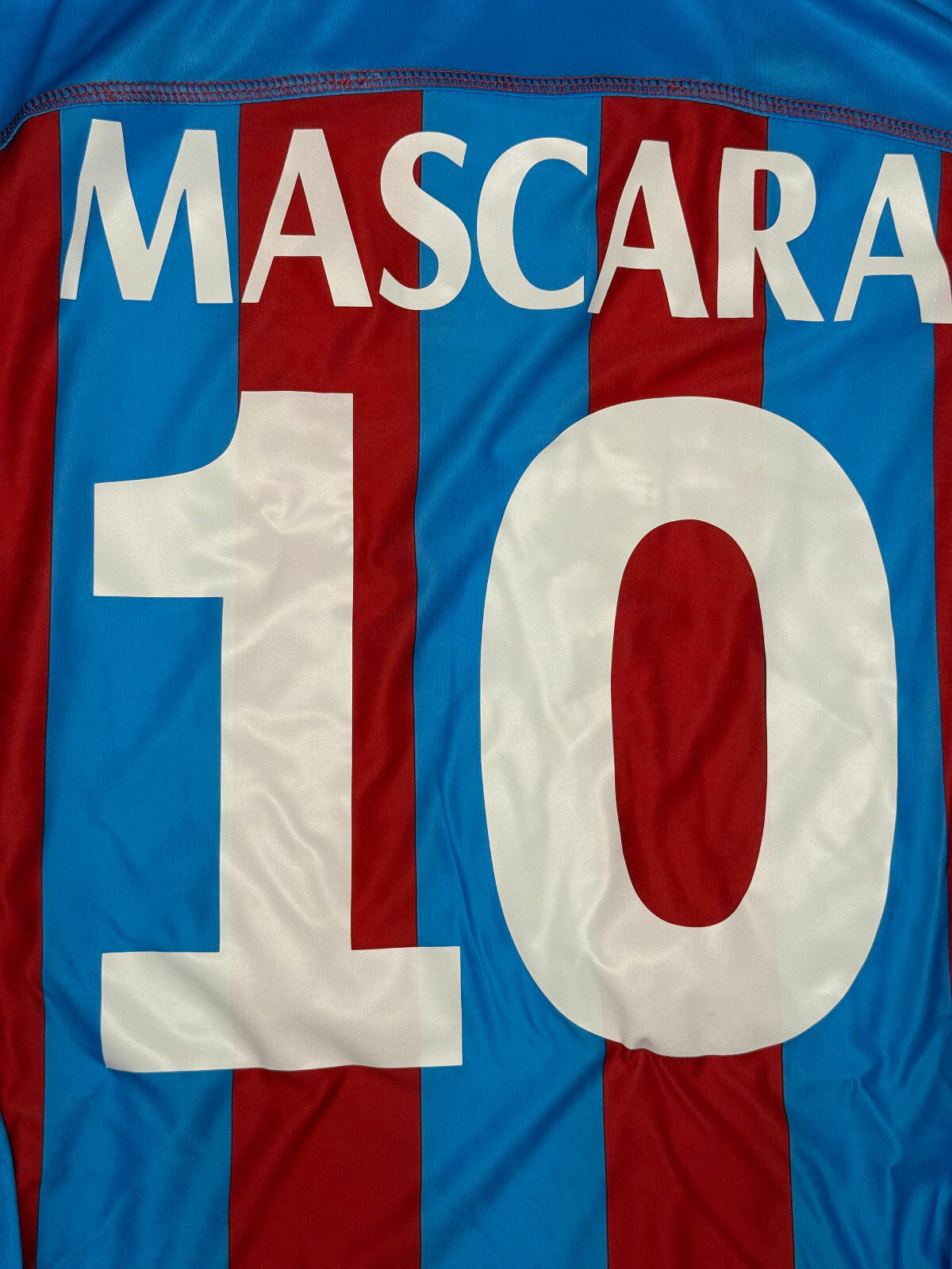 maglia calcio vintage CATANIA MASCARA Legea 2007 2008 Serie A Home XL *NUOVA*