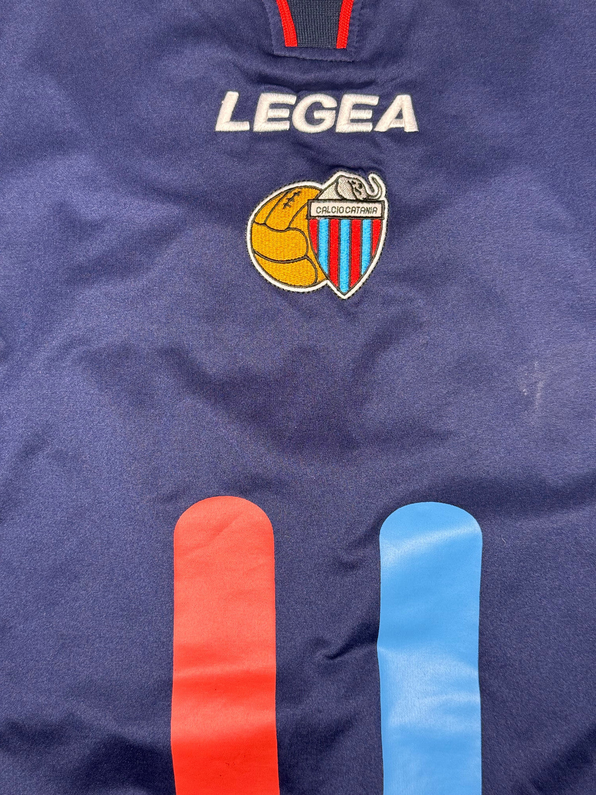 maglia calcio vintage CATANIA MASCARA Legea 2006 2007 Serie A away S