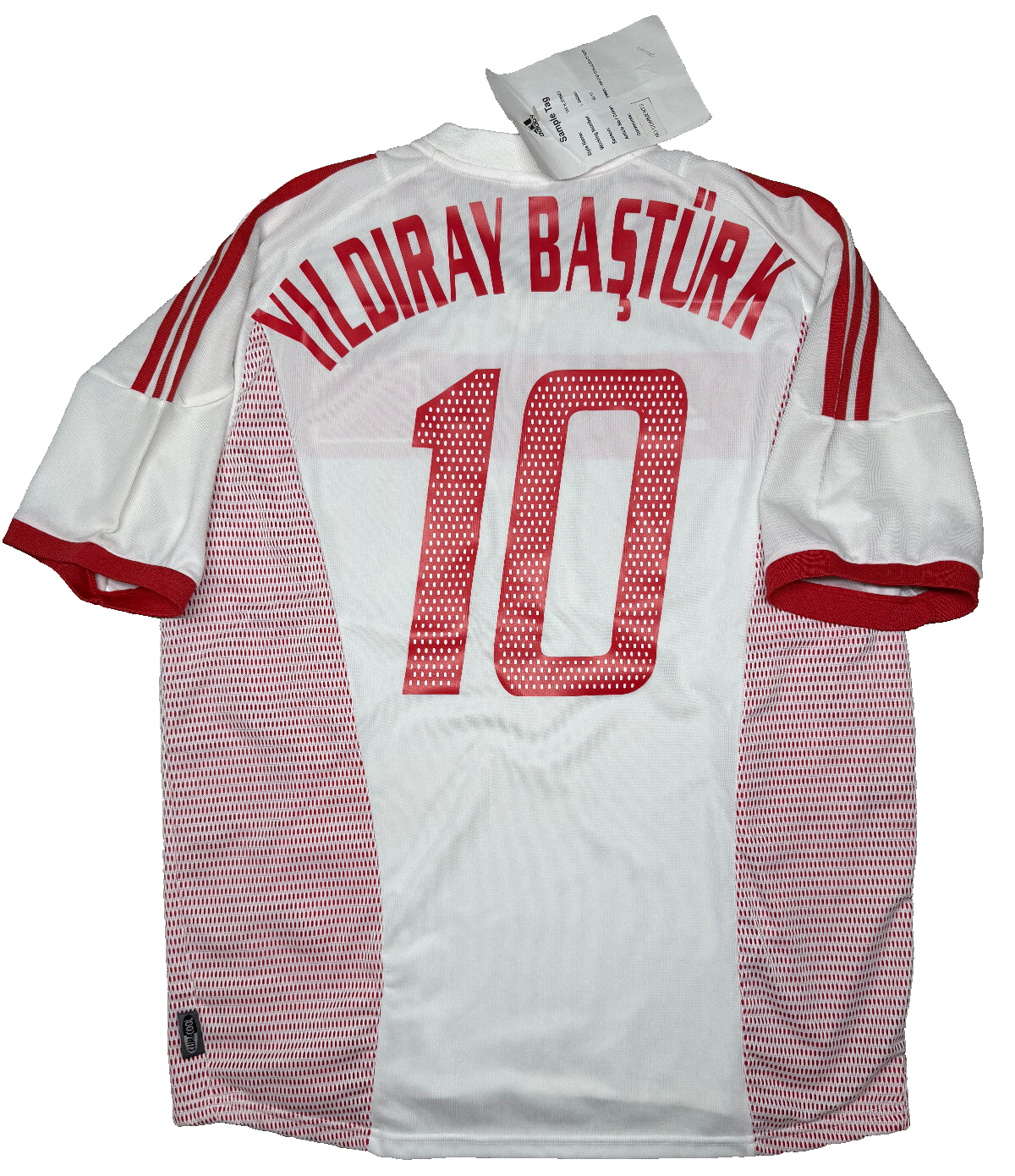 maglia calcio vintage Turchia Adidas Turkey Yildiray Basturk Japan WC 2002 *NEW*