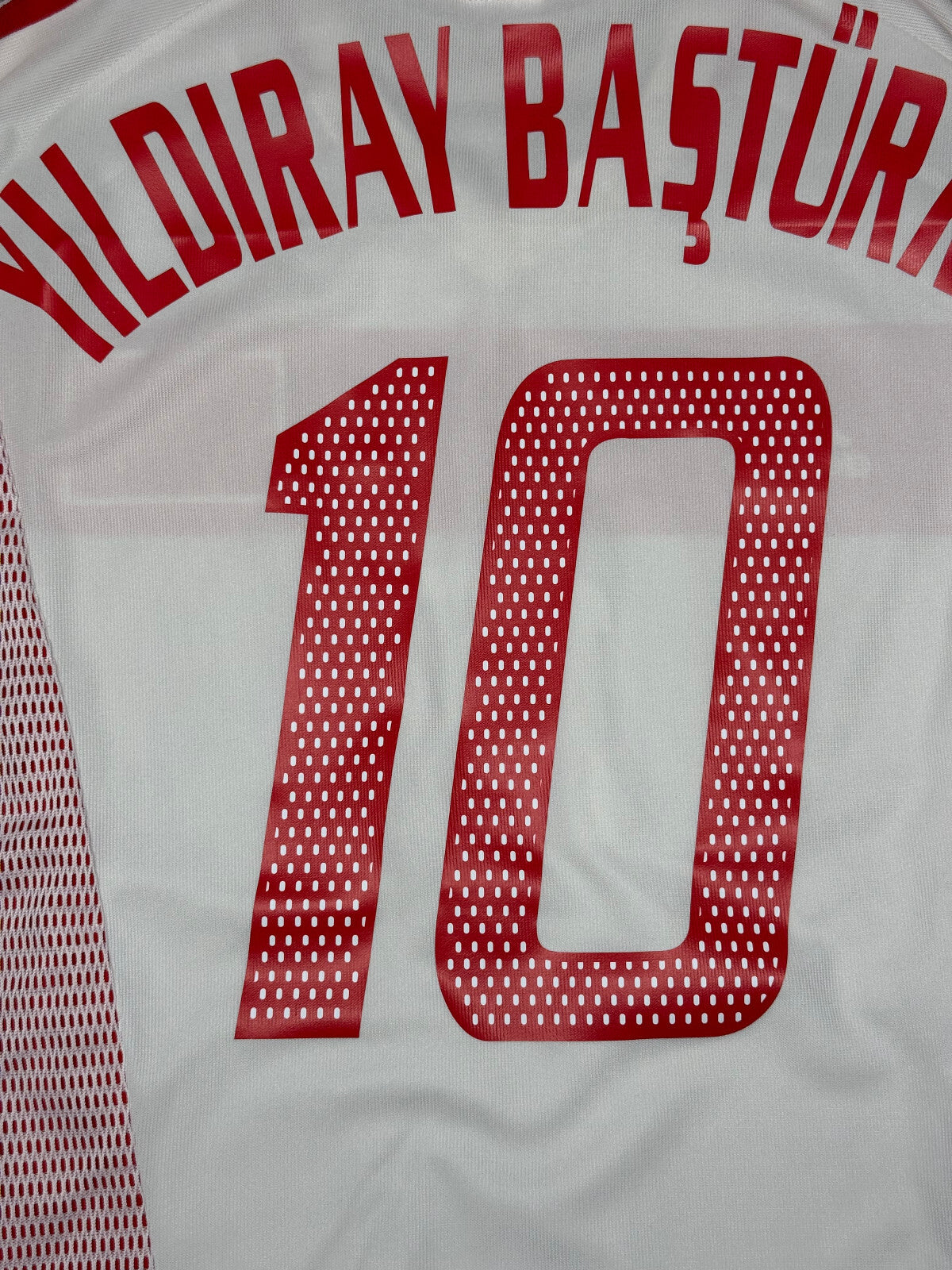 maglia calcio vintage Turchia Adidas Turkey Yildiray Basturk