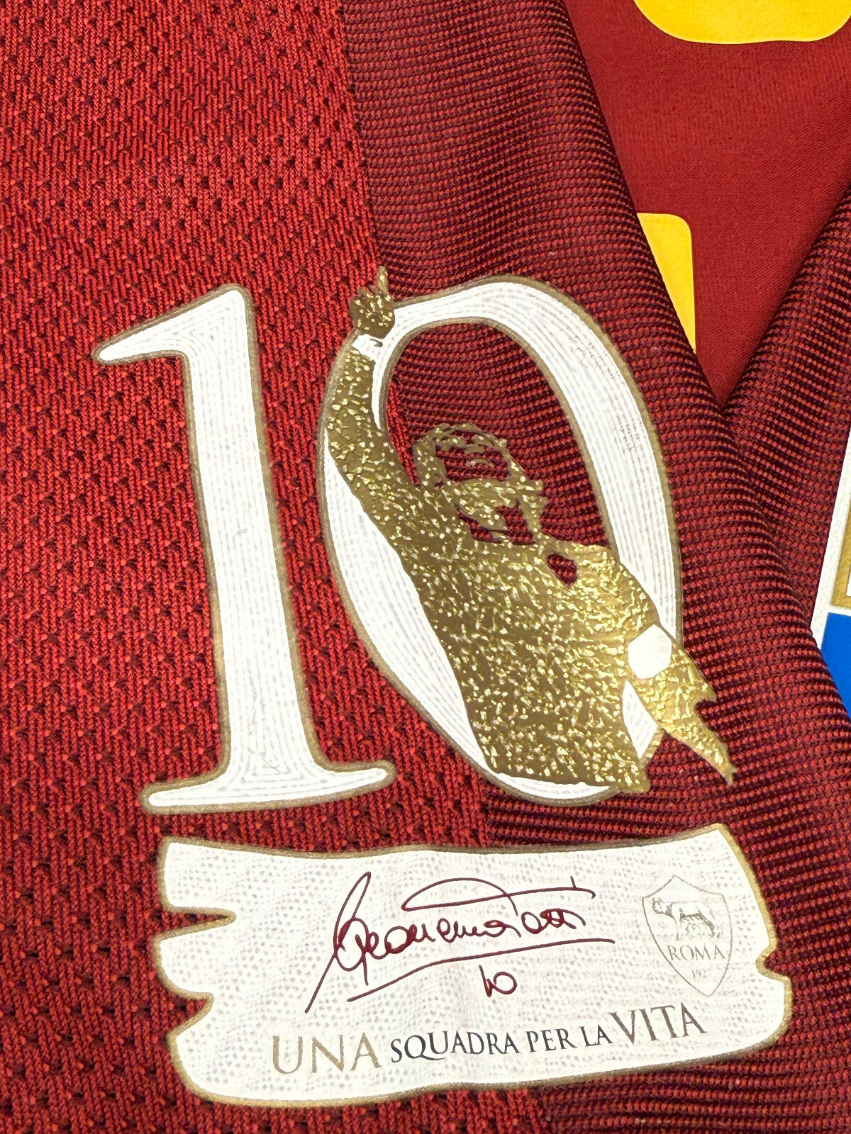 Maglia roma TOTTI NIKE last game 2017 Authentic VAPOR XL serie A limited edition
