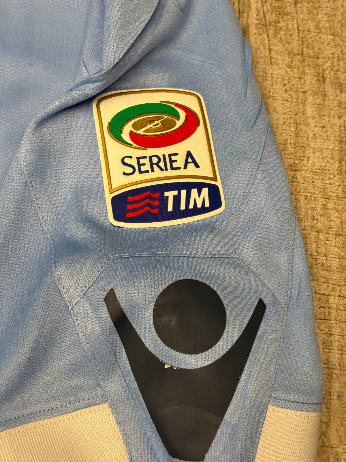 maglia calcio vintage Napoli Cavani home 2009 2010 shirt Jersey Macron XL Lete