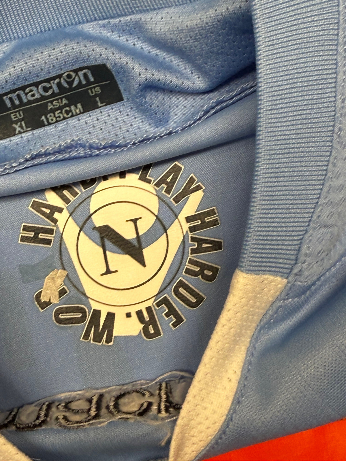 maglia calcio vintage Napoli Cavani home 2009 2010 shirt Jersey Macron XL Lete